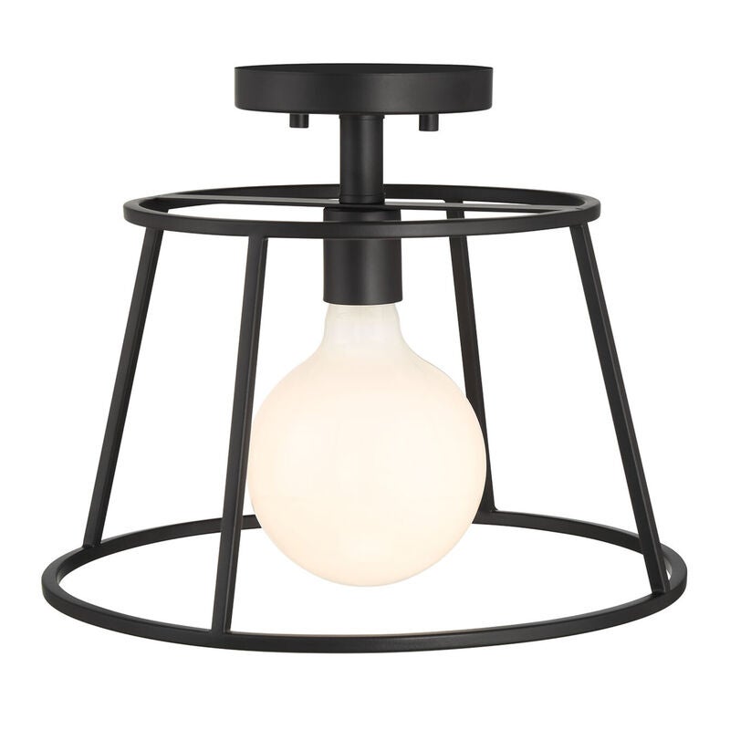 13 Inch Semi Flush Mount by Meridian Lighting